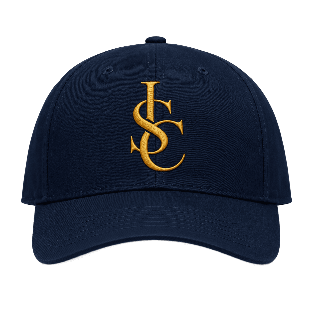 Monogram Cap in Navy