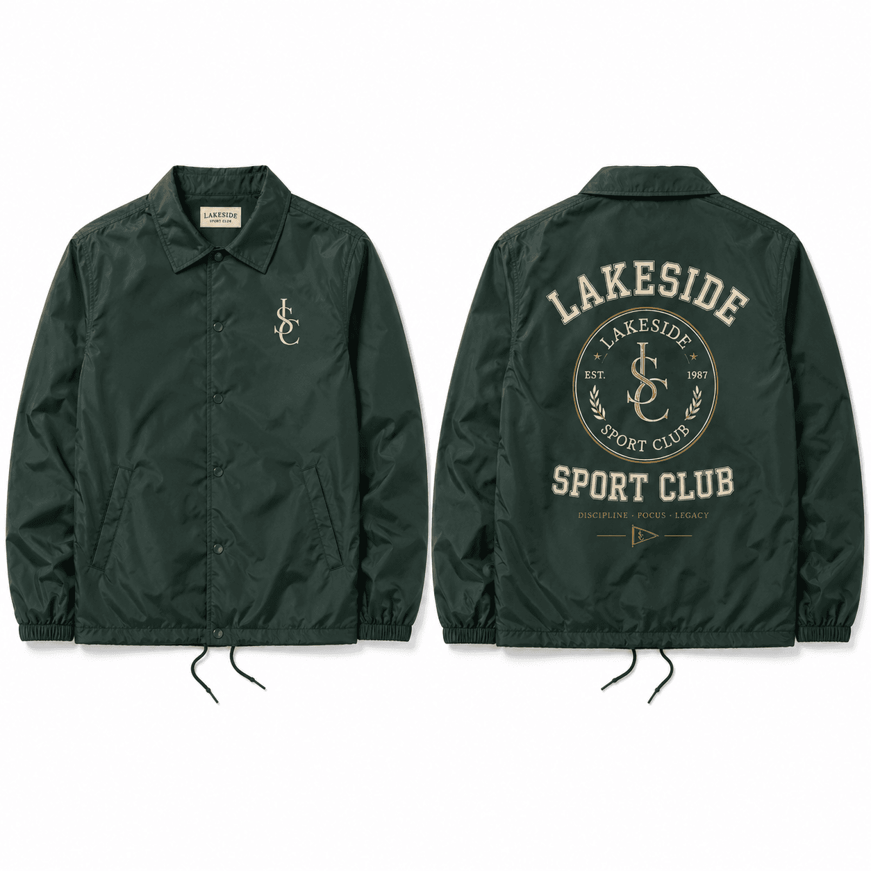 Coach Jacket in Forest