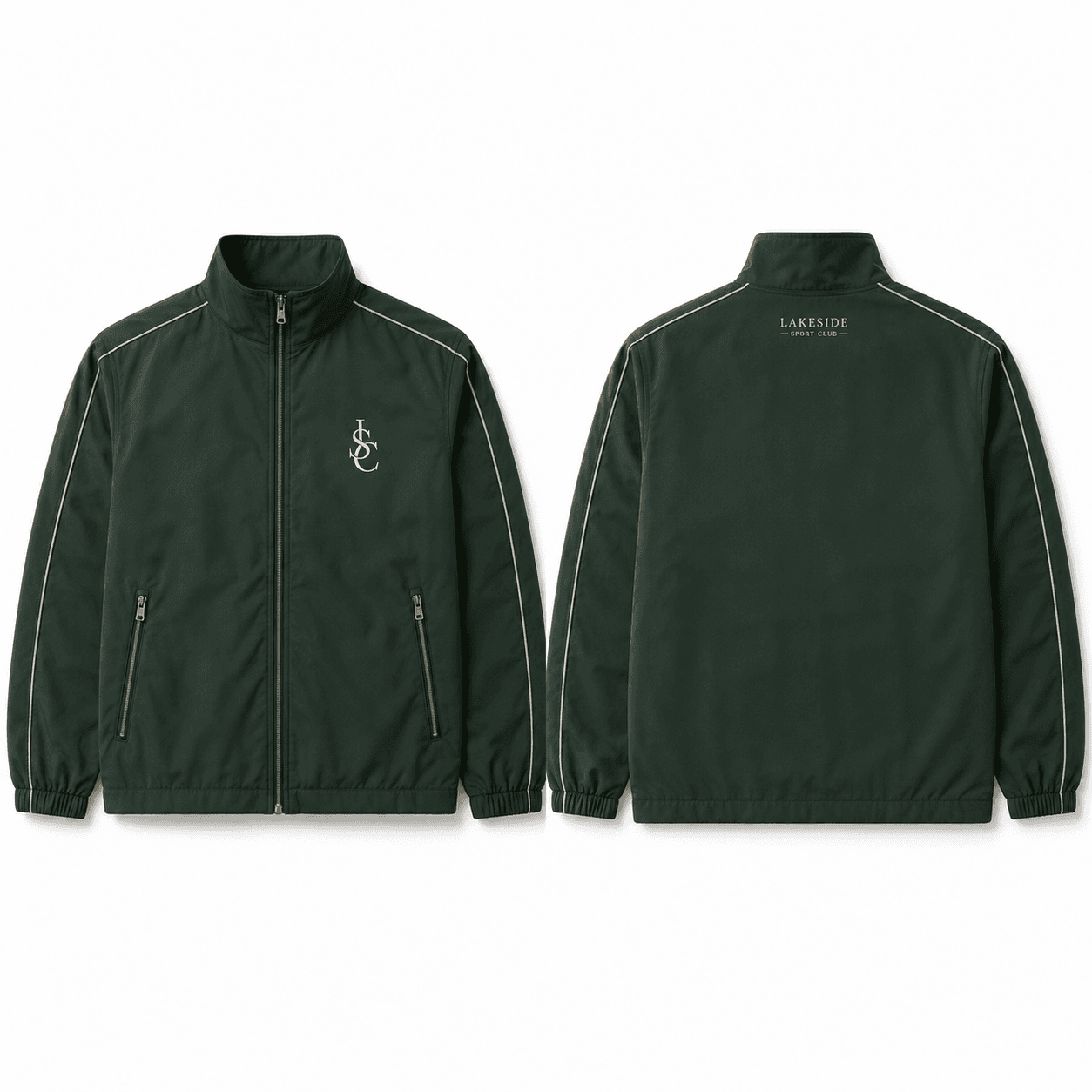 Track Jacket in Forest