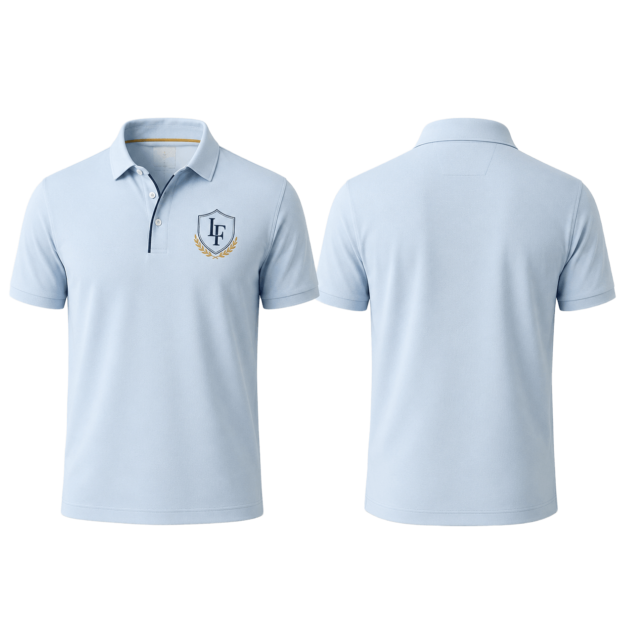 Performance Polo in Light Blue