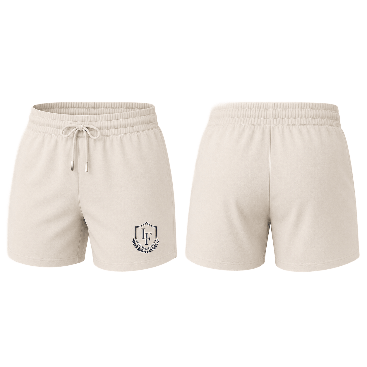Training Short in Cream