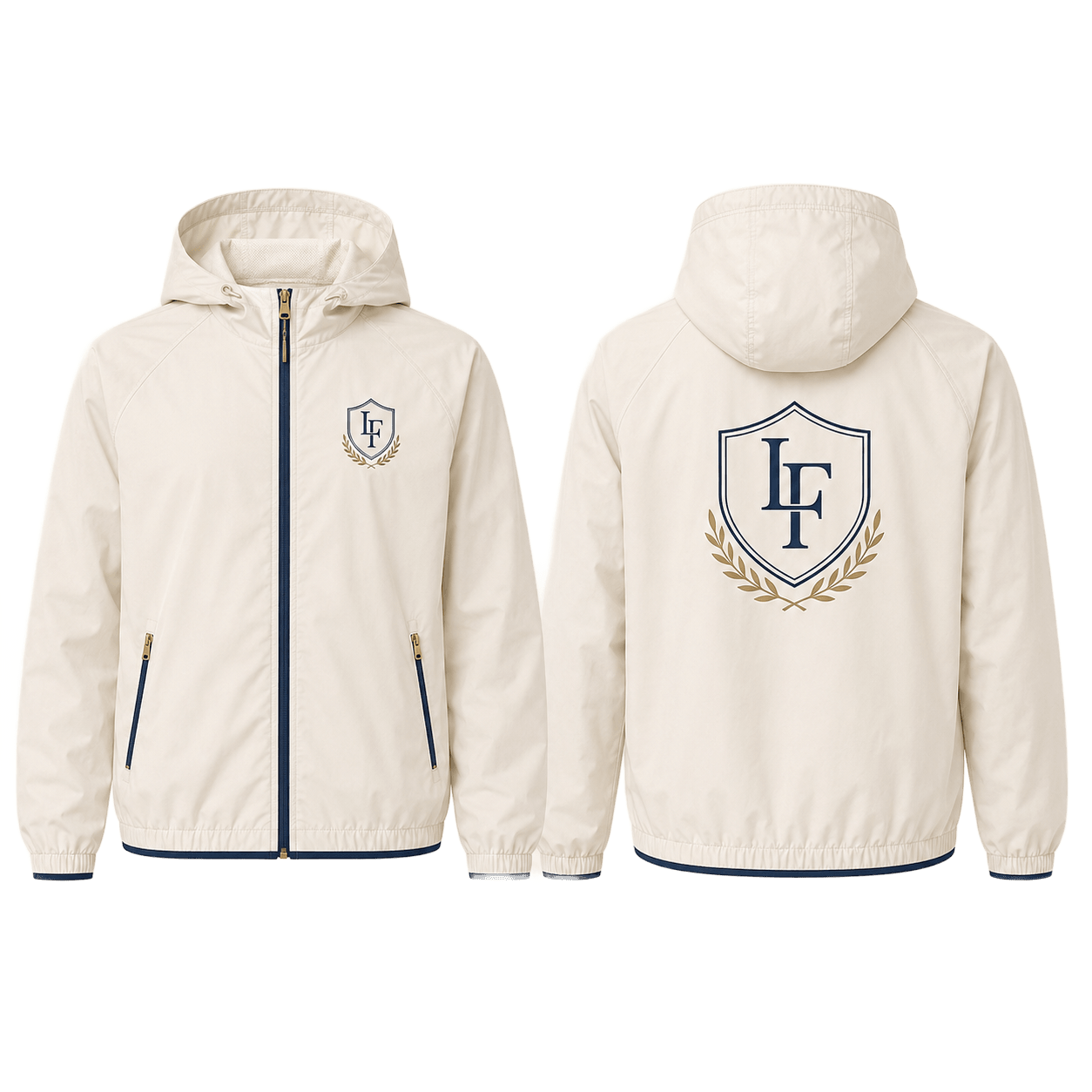 Windbreaker in Ivory
