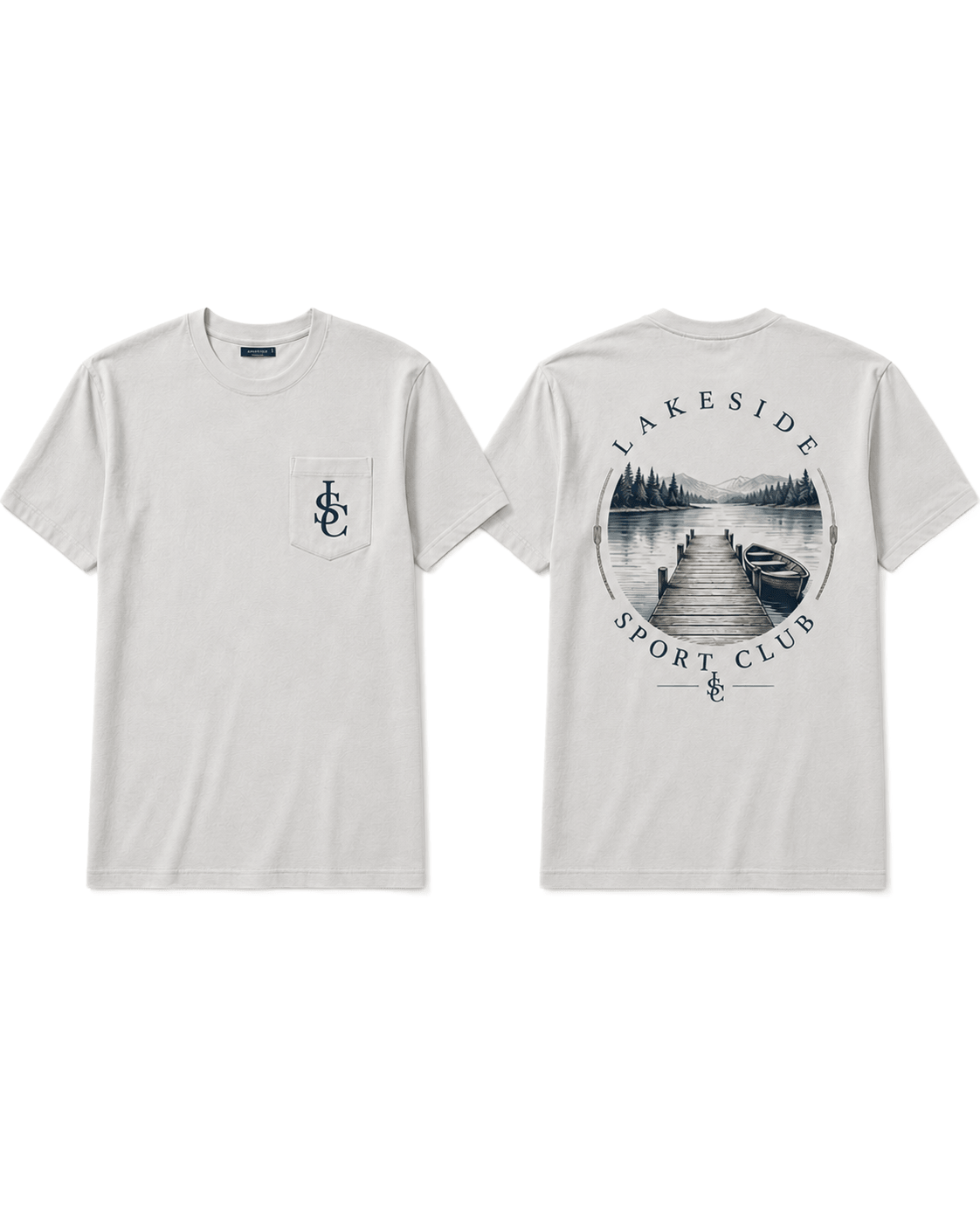 Regatta Dock Pocket Tee in White