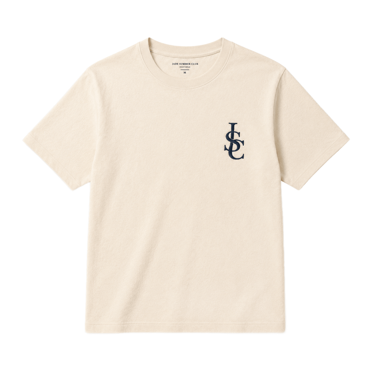 Club Tee in Cream