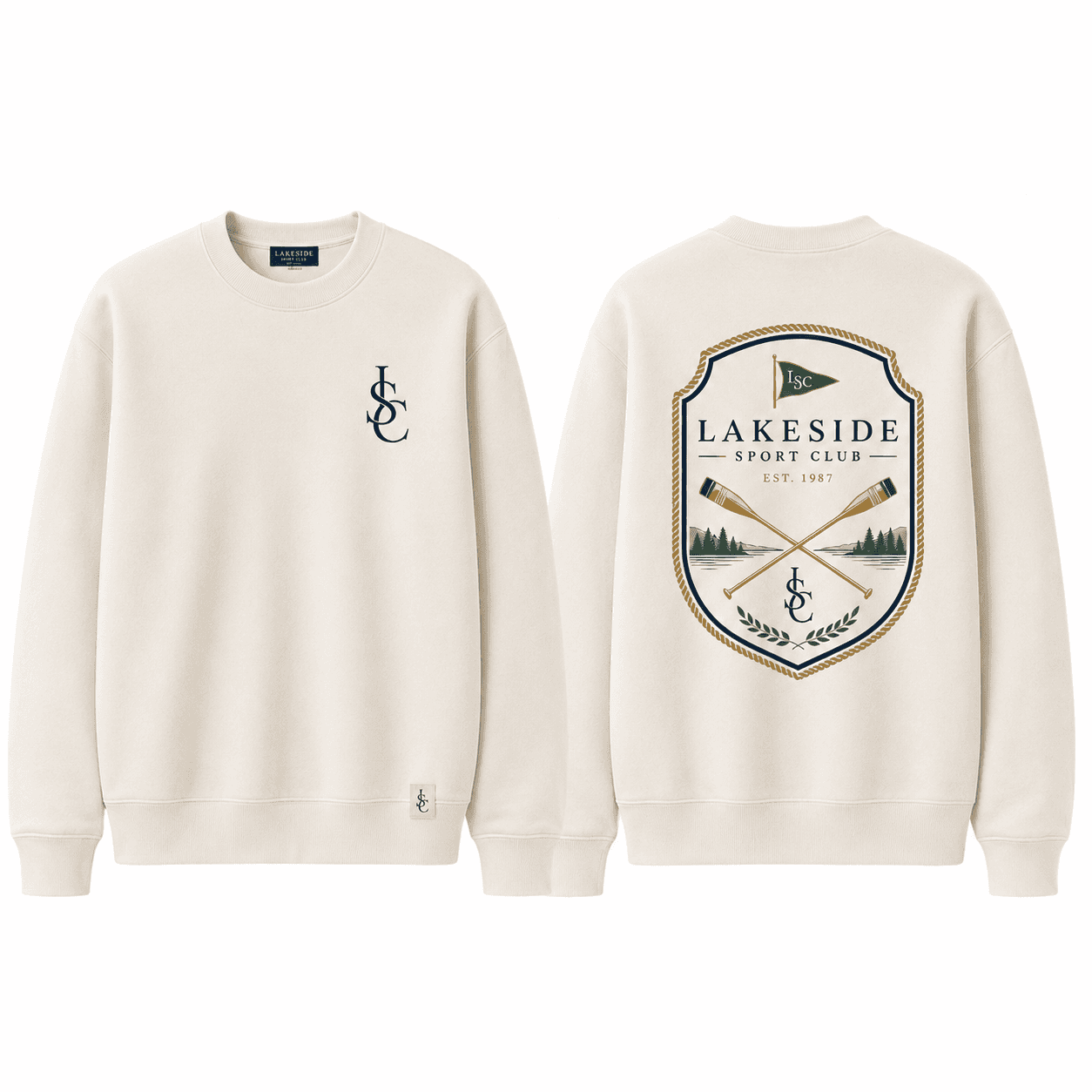Heritage Crewneck in Ivory