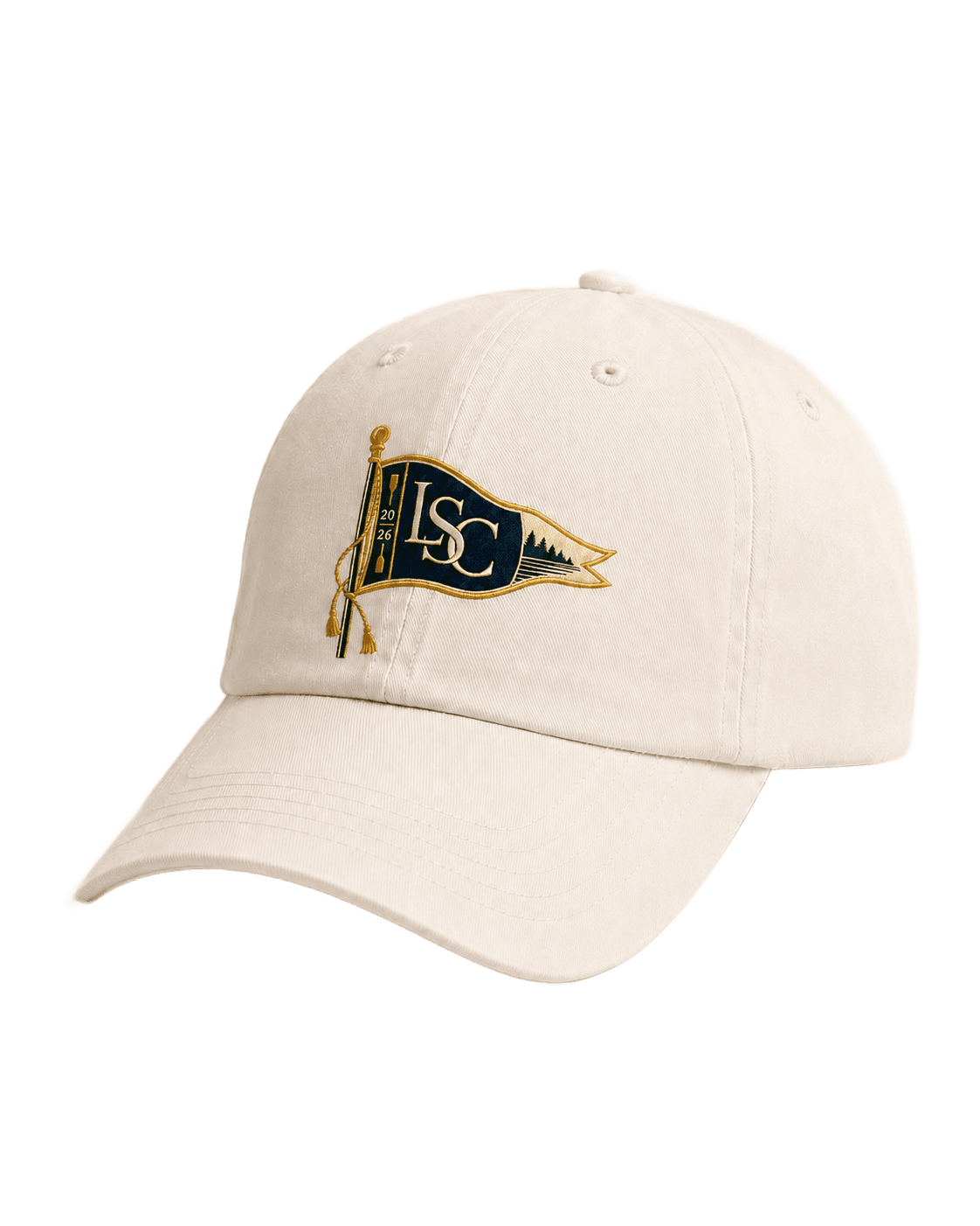 Burgee Rope Cap in Ivory