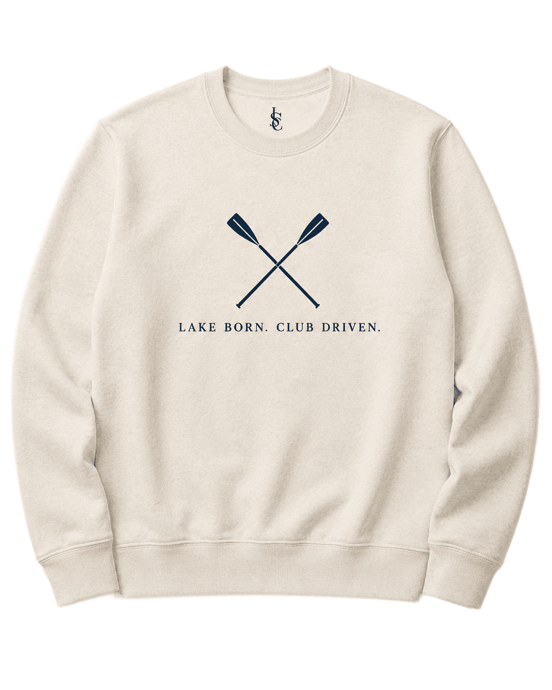 Lake Born Crewneck in Oatmeal