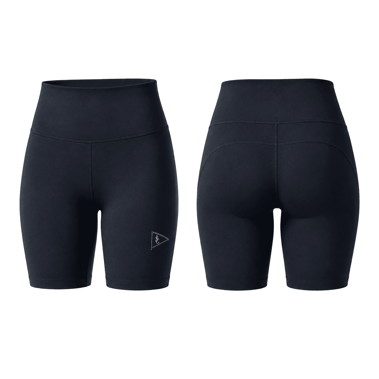 Burgee Bike Short in Black