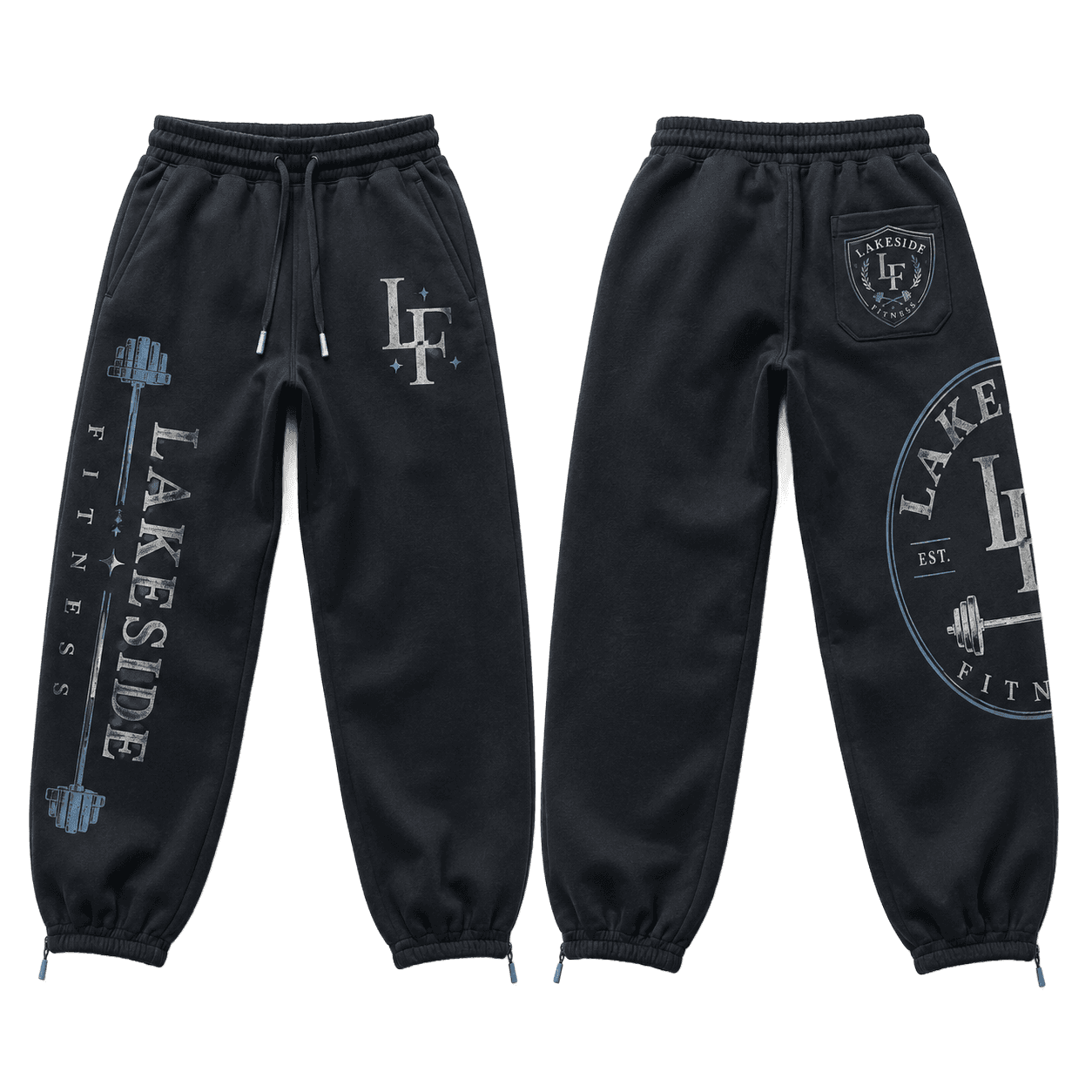 Jogger in Washed Black