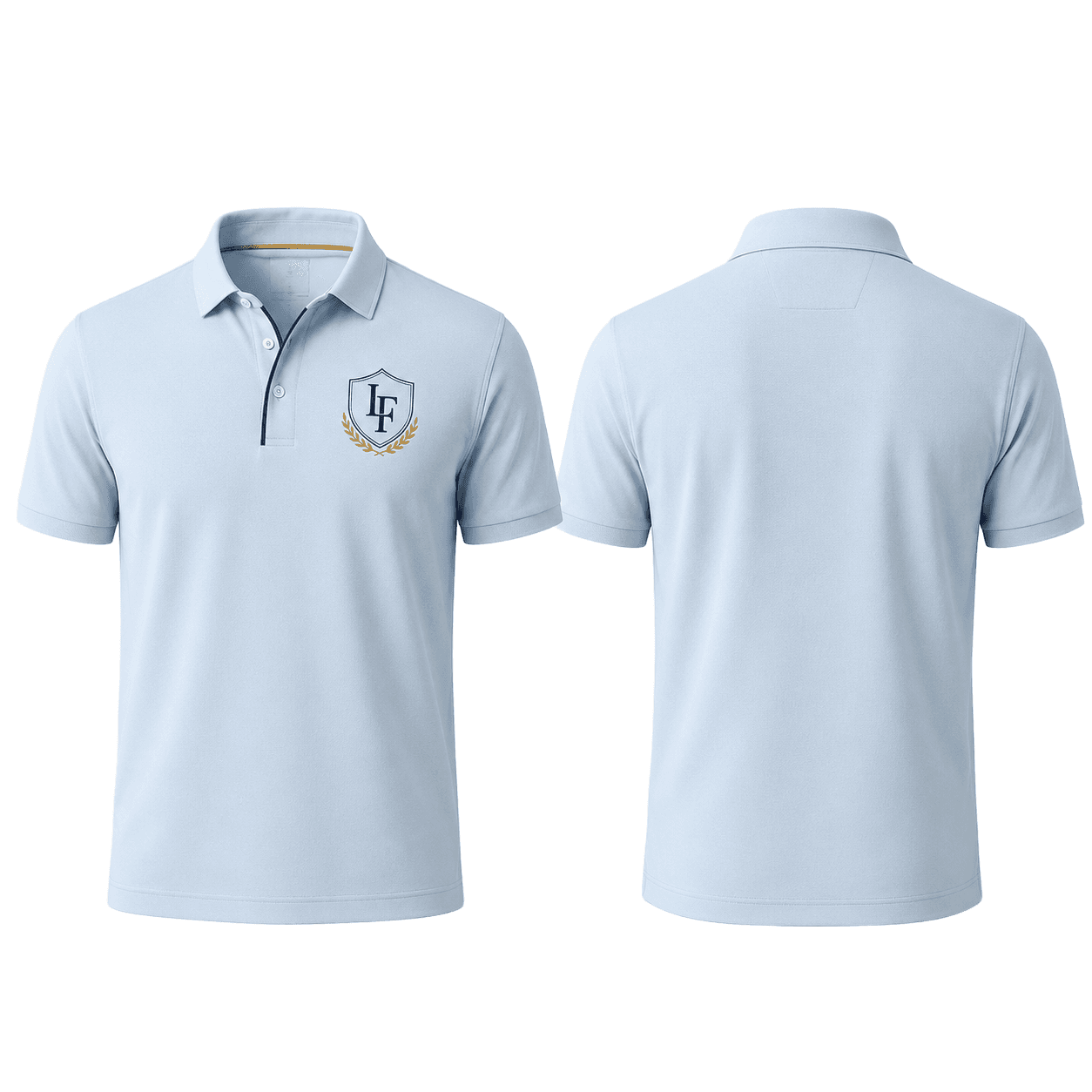 Performance Polo in Light Blue