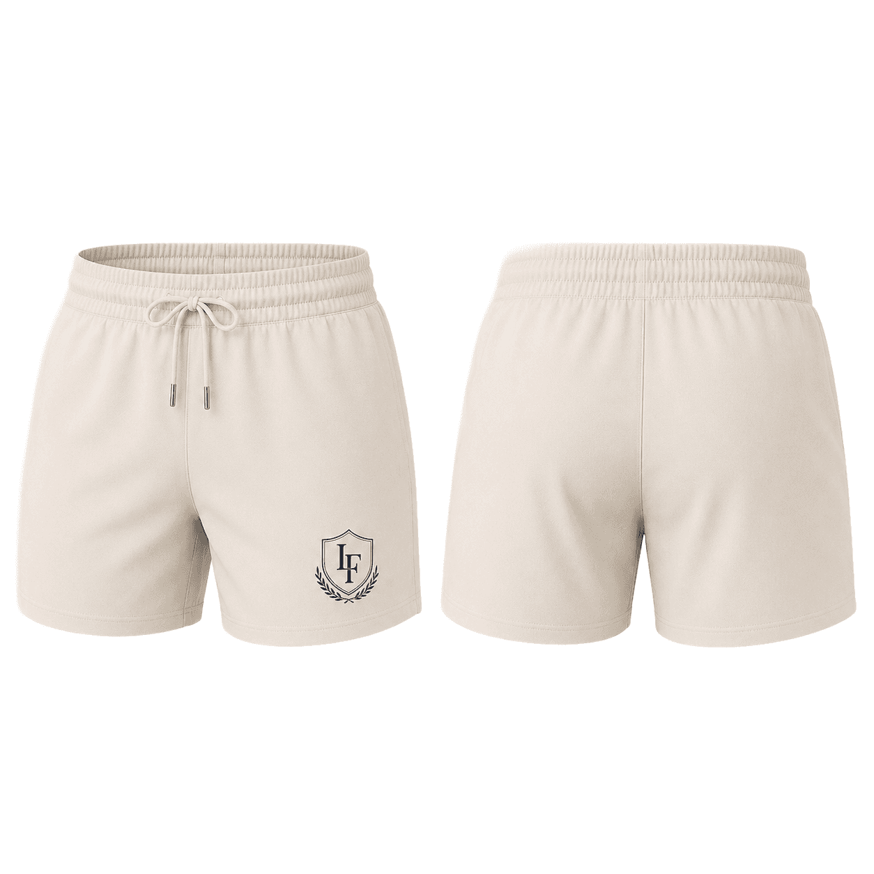 Training Short in Cream