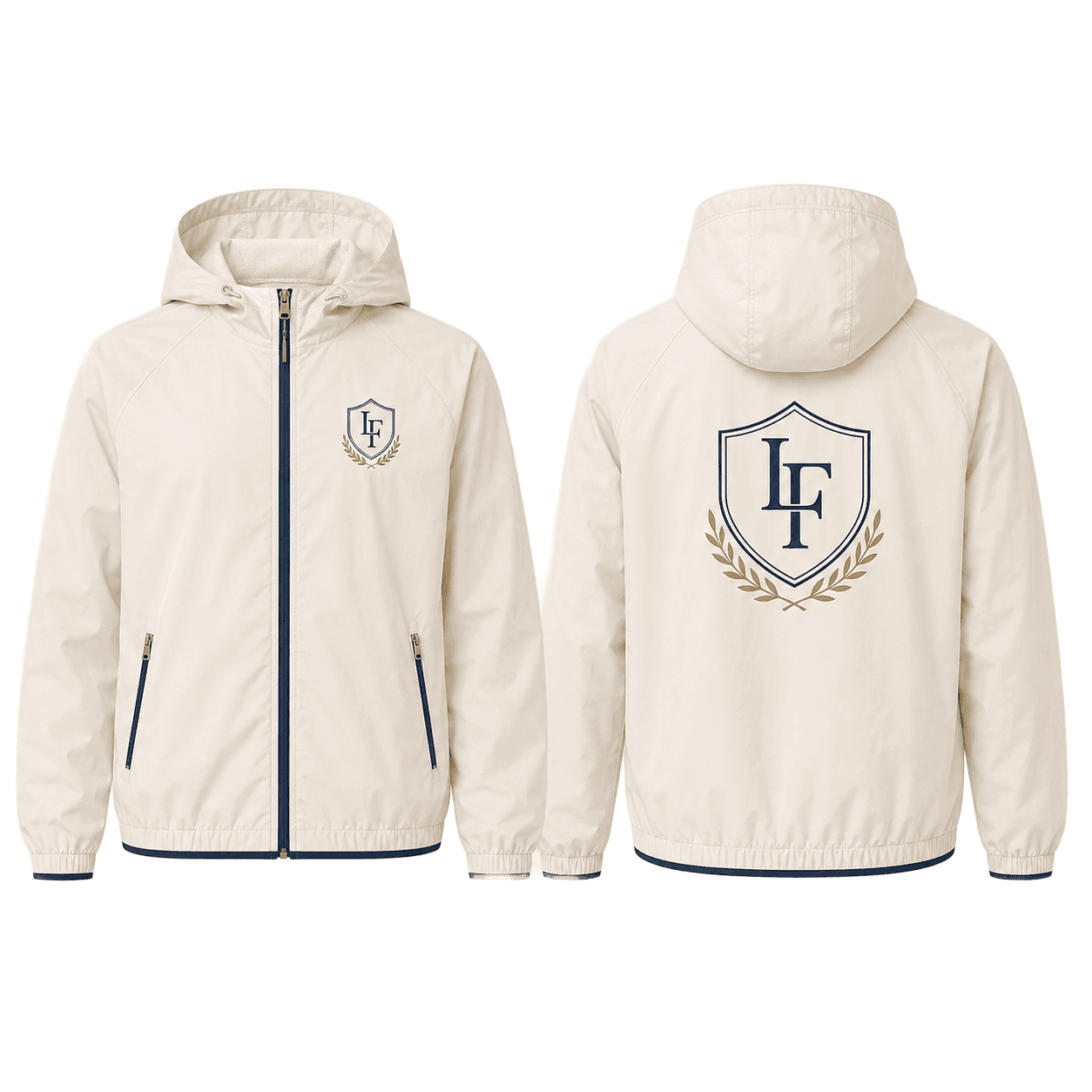 Windbreaker in Ivory