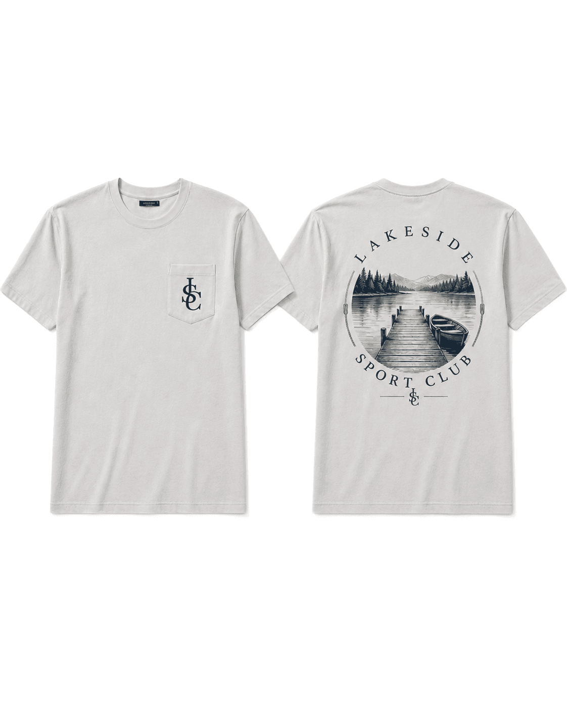 Regatta Dock Pocket Tee in White
