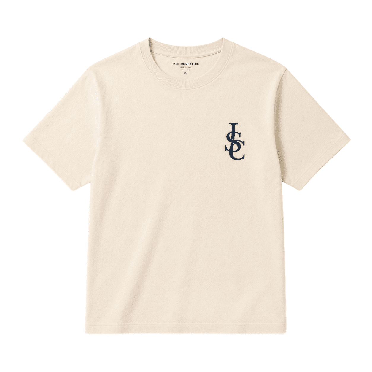 Club Tee in Cream