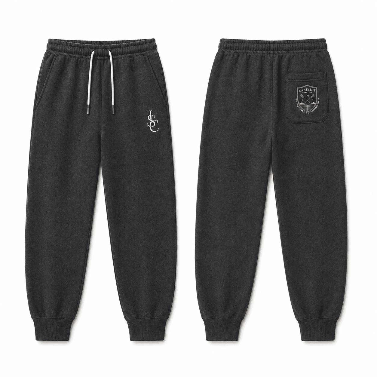 Heritage Jogger in Charcoal