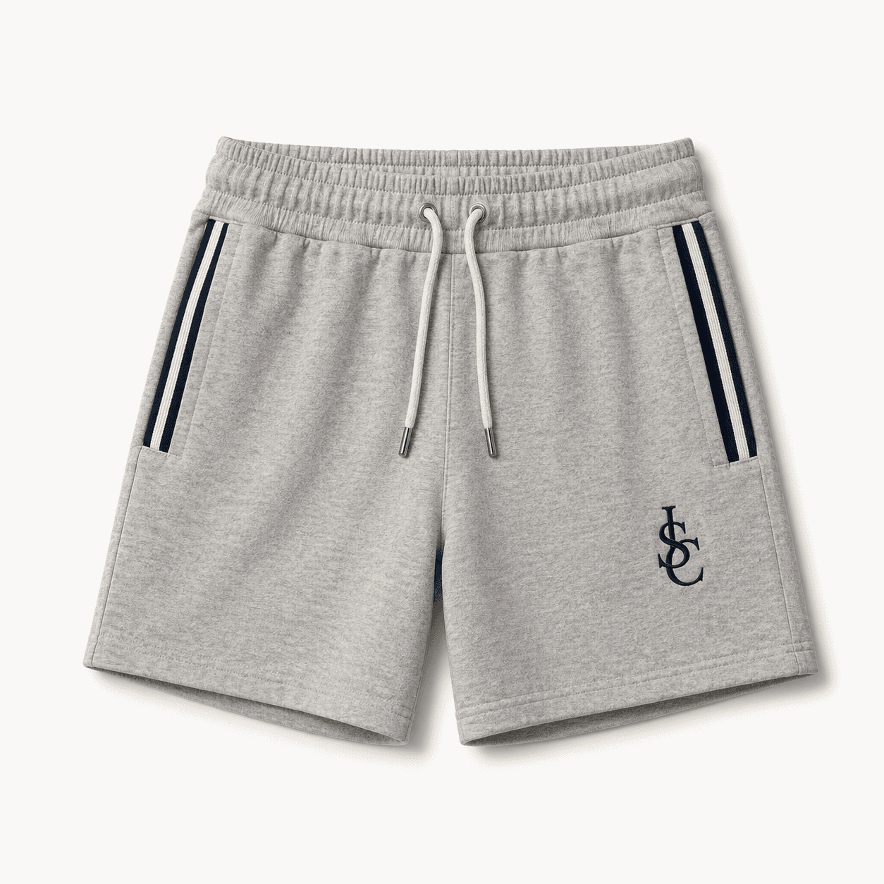 Sweat Short in Heather Grey