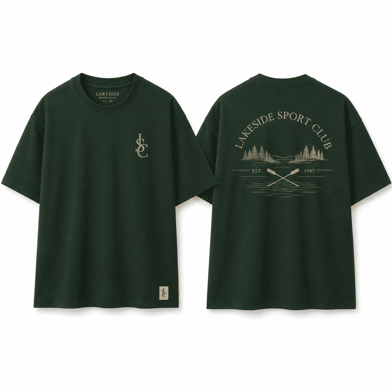 Heritage Tee in Forest